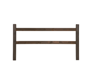 Riding arena package Economy Dark-Brown - With 2 rails