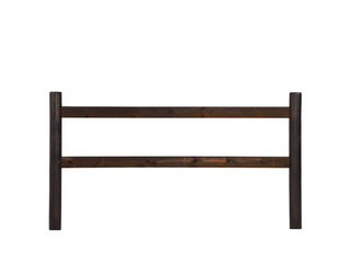 Economy Dark-Brown Lunging Circle - With 2 rails