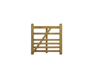 Farm Gate 120cm breed - Grenen Geïmpregneerd - Lands End B.V.