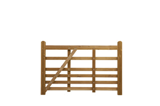 Farm Gate 180cm breed - Grenen Geïmpregneerd - Lands End B.V.