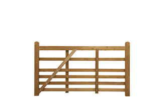 Farm Gate 210cm breed - Grenen Geïmpregneerd - Lands End B.V.