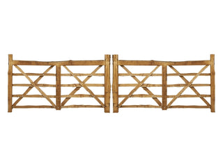 Chestnut Country Gate - Double gate