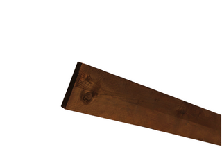 Edge board Dark-Brown - 6m - 4 x 20 cm