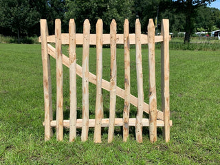 Kastanje poort 100cm breed - 95cm hoog - Lands End B.V.