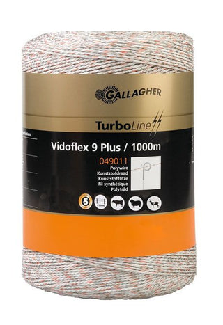 Vidoflex 9 TurboLine Plus - Wit, 1000m, getwijnd - Lands End B.V.