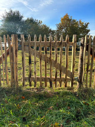 Kastanje poort - 95cm hoog