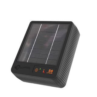 S6 Solar schrikdraadapparaat - incl. Lithium batterij (3.2 V - 6 Ah) - Lands End B.V.