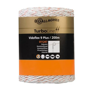 Vidoflex 9 TurboLine Plus - Wit, 200m - Lands End B.V.