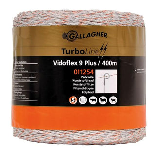 Vidoflex 9 TurboLine Plus - Wit, 400m, getwijnd - Lands End B.V.