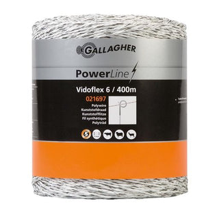 Vidoflex 6 PowerLine - Wit, 400m - Lands End B.V.